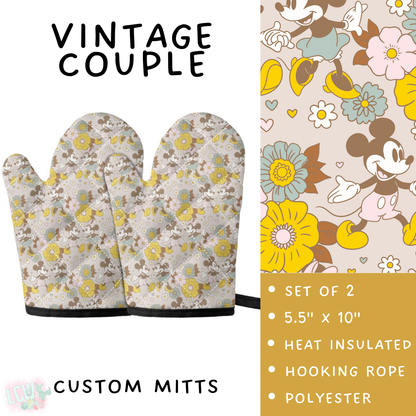 Batch #476 - Bake Off - Closes 1/16 - ETA early/mid March - Vintage Couple Oven Mitts