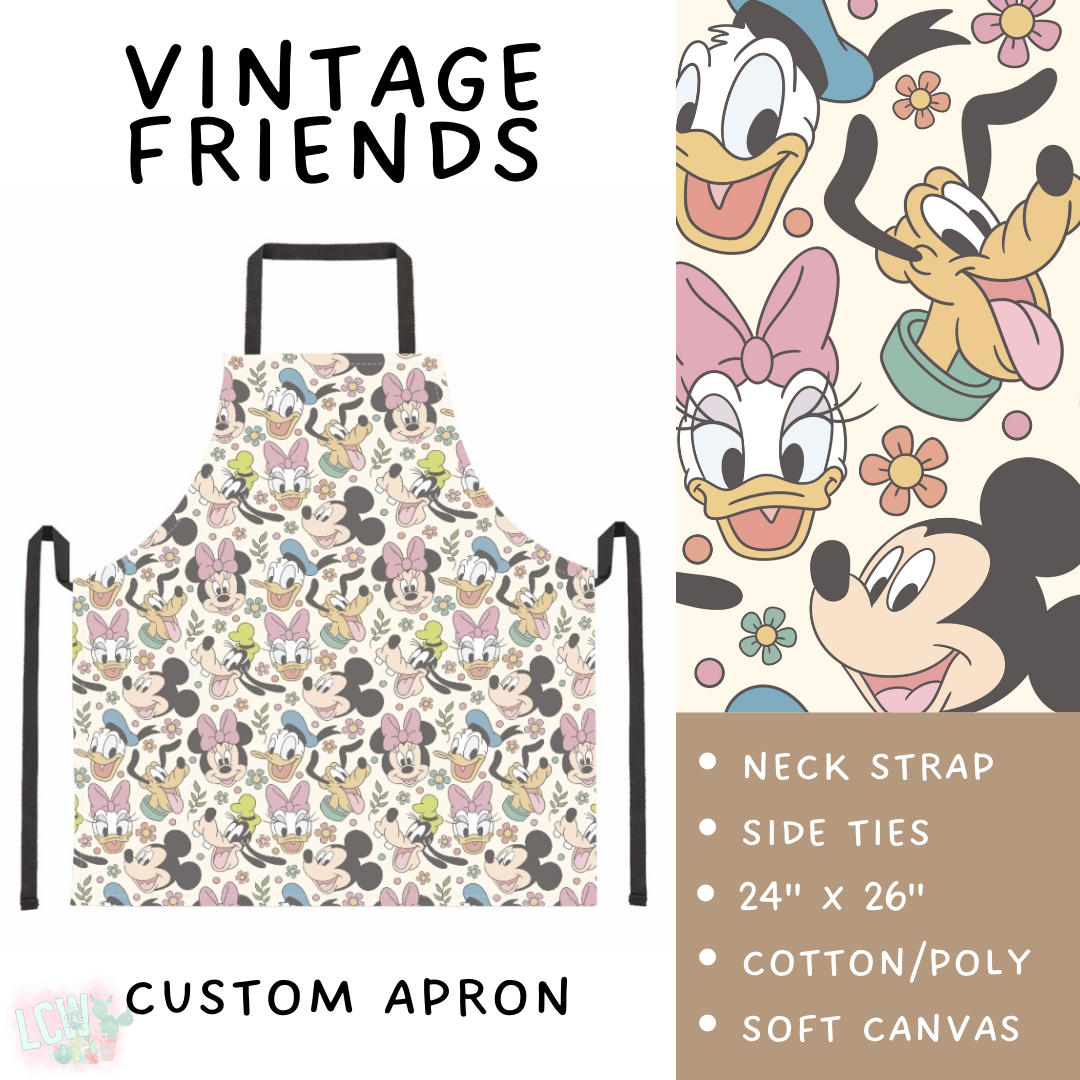 Batch #476 - Bake Off - Closes 1/16 - ETA early/mid March - Vintage Friends Apron