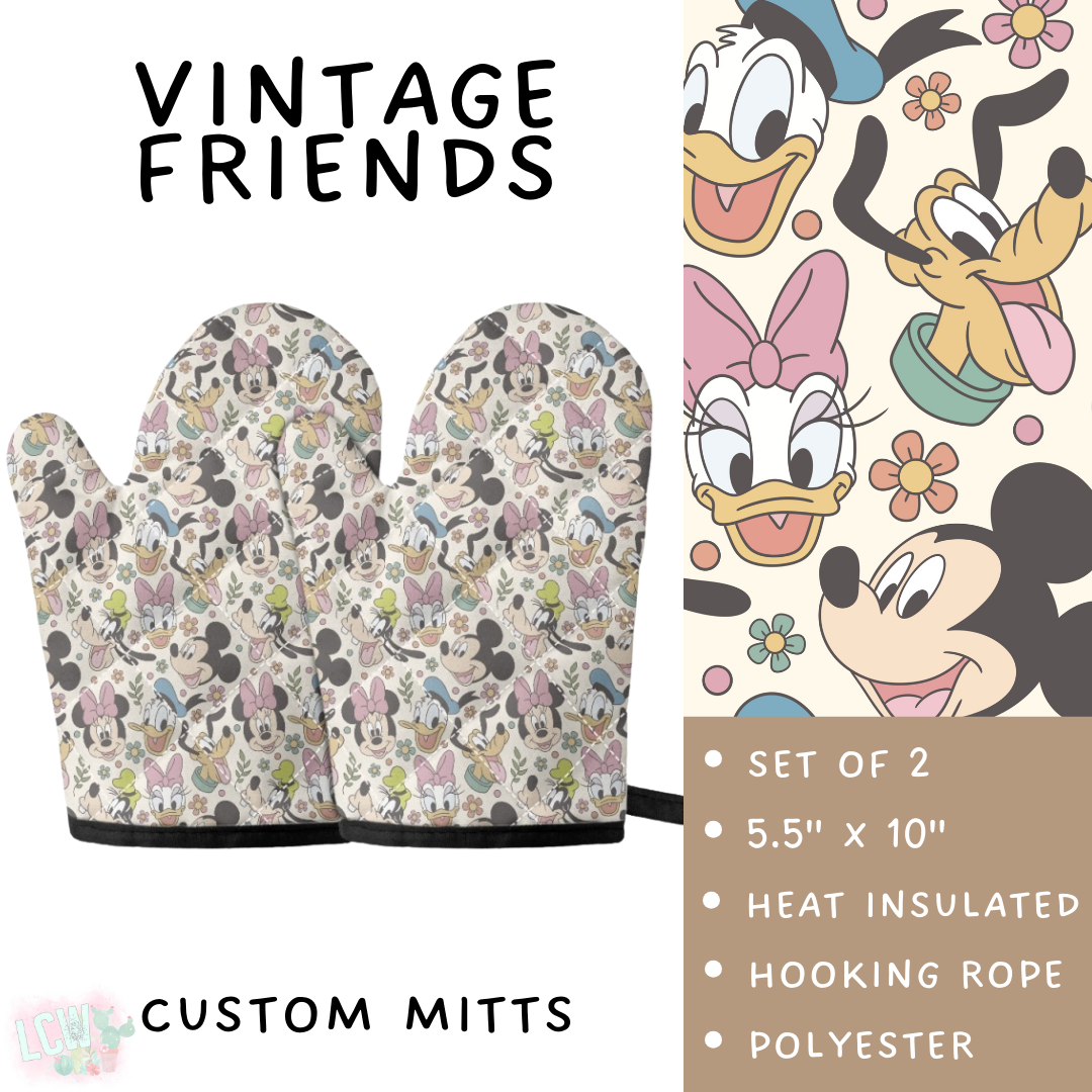 Batch #476 - Bake Off - Closes 1/16 - ETA early/mid March - Vintage Friends Oven Mitts
