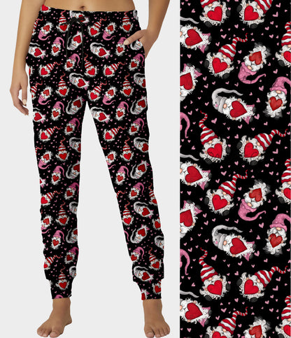 RTS - Valentine Gnomes Joggers