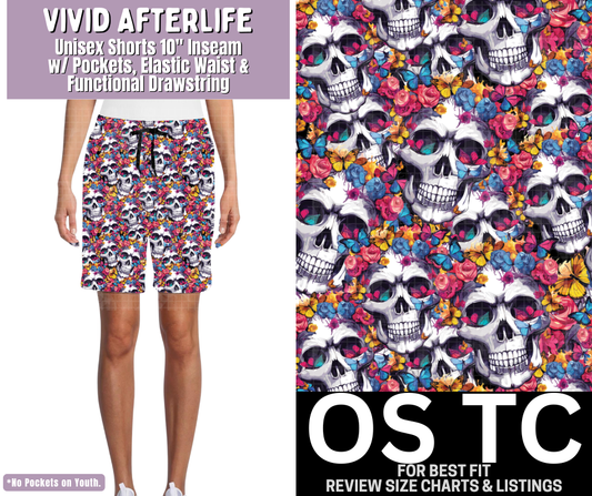 Vivid Afterlife Unisex Shorts