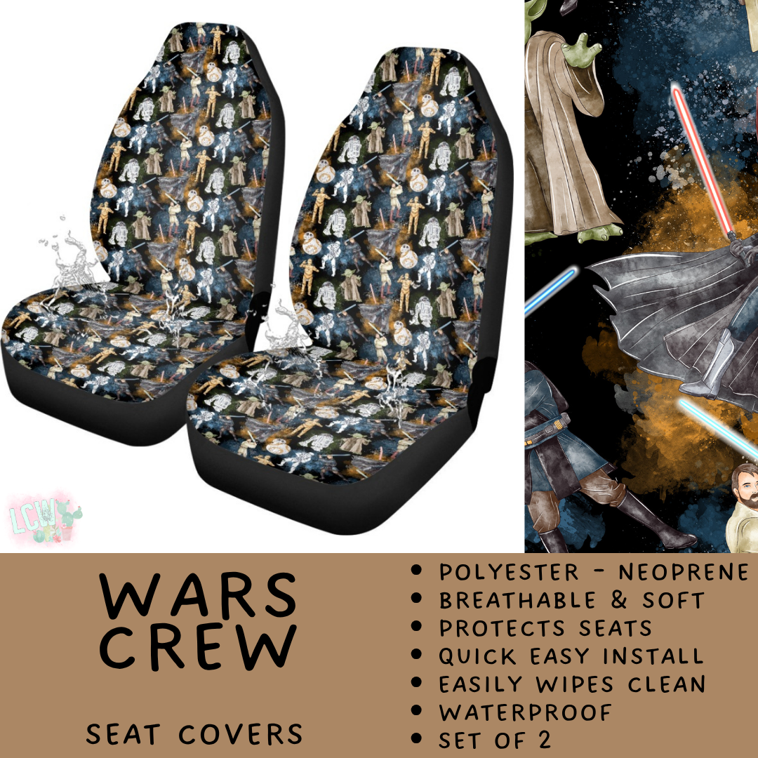 Batch #554 - Car Accessories 3 - Closes 7/10 - ETA early/mid Sept - Wars Crew Vehicle Seat Covers