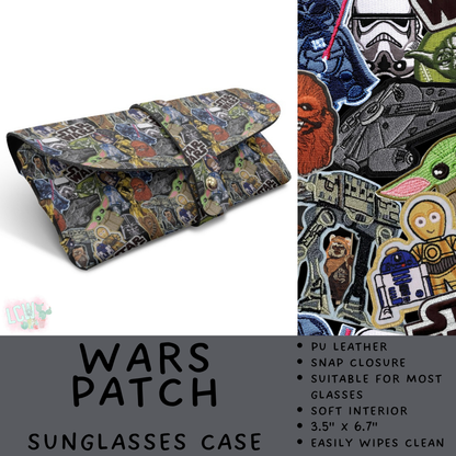 Batch #609 - Travel Collection 2 - Closes 11/6 - ETA early Jan - Wars Patch Sunglasses Case