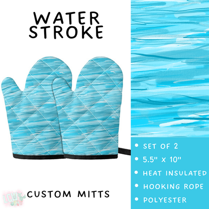 Batch #476 - Bake Off - Closes 1/16 - ETA early/mid March - Water Stroke Oven Mitts