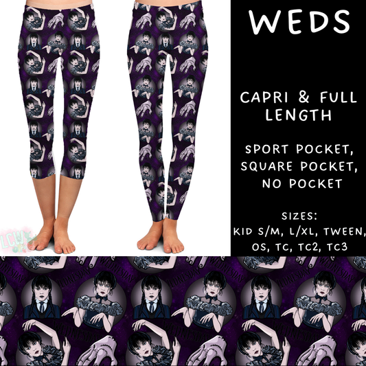 Batch #277 - December Request Run - Closes 1/27 - ETA late March - Weds Full and Capri Length Leggings