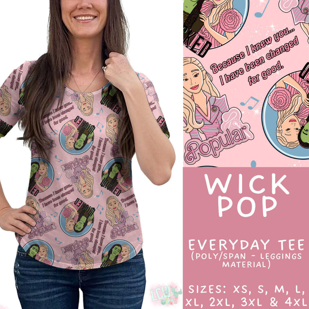 Batch #479 - Cool Characters 11 - Closes 1/21 - ETA mid/late March - Wick Pop Everyday Tee