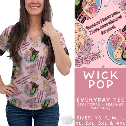 Batch #479 - Cool Characters 11 - Closes 1/21 - ETA mid/late March - Wick Pop Everyday Tee