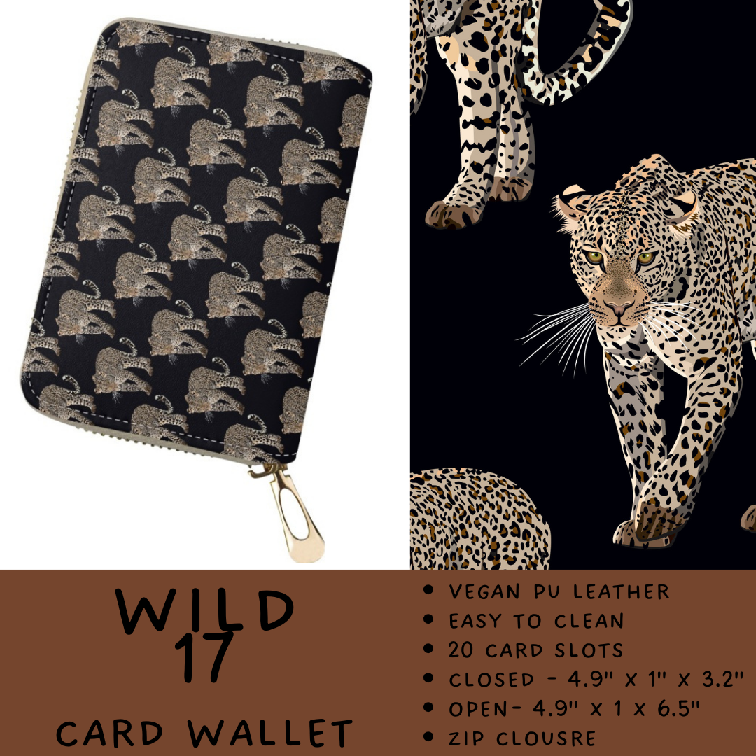 Batch #469 - Wild Side - Closes 12/29 - ETA late Feb - Wild 17 Card Wallet