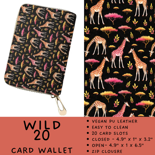 Batch #469 - Wild Side - Closes 12/29 - ETA late Feb - Wild 20 Card Wallet