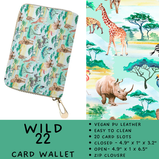 Batch #469 - Wild Side - Closes 12/29 - ETA late Feb - Wild 22 Card Wallet
