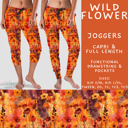 Batch #575 - Fun Run 26 - Closes 8/26 - ETA late October - Wild Flower Full and Capri Length Joggers