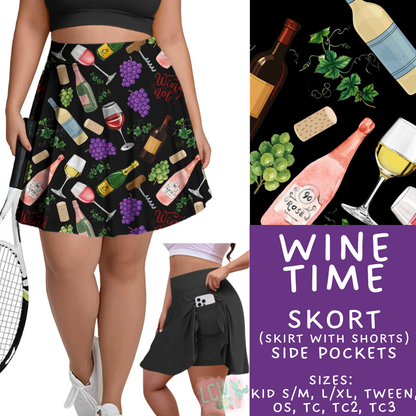 Batch #548 - May Request Run - Closes 6/26 - ETA late August - Wine Time Skort