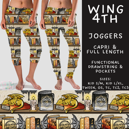 Batch #550 - Fun Run 24 - Closes 7/1 - ETA early Sept - Wing 4th Full and Capri Length Joggers