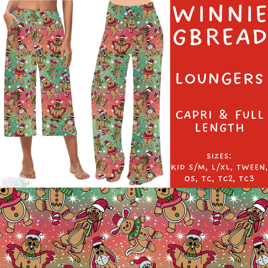 Batch #220 - Christmas Magic - Closes 10/21 - ETA late Nov - Winnie GBread Capri and Full Length Loungers