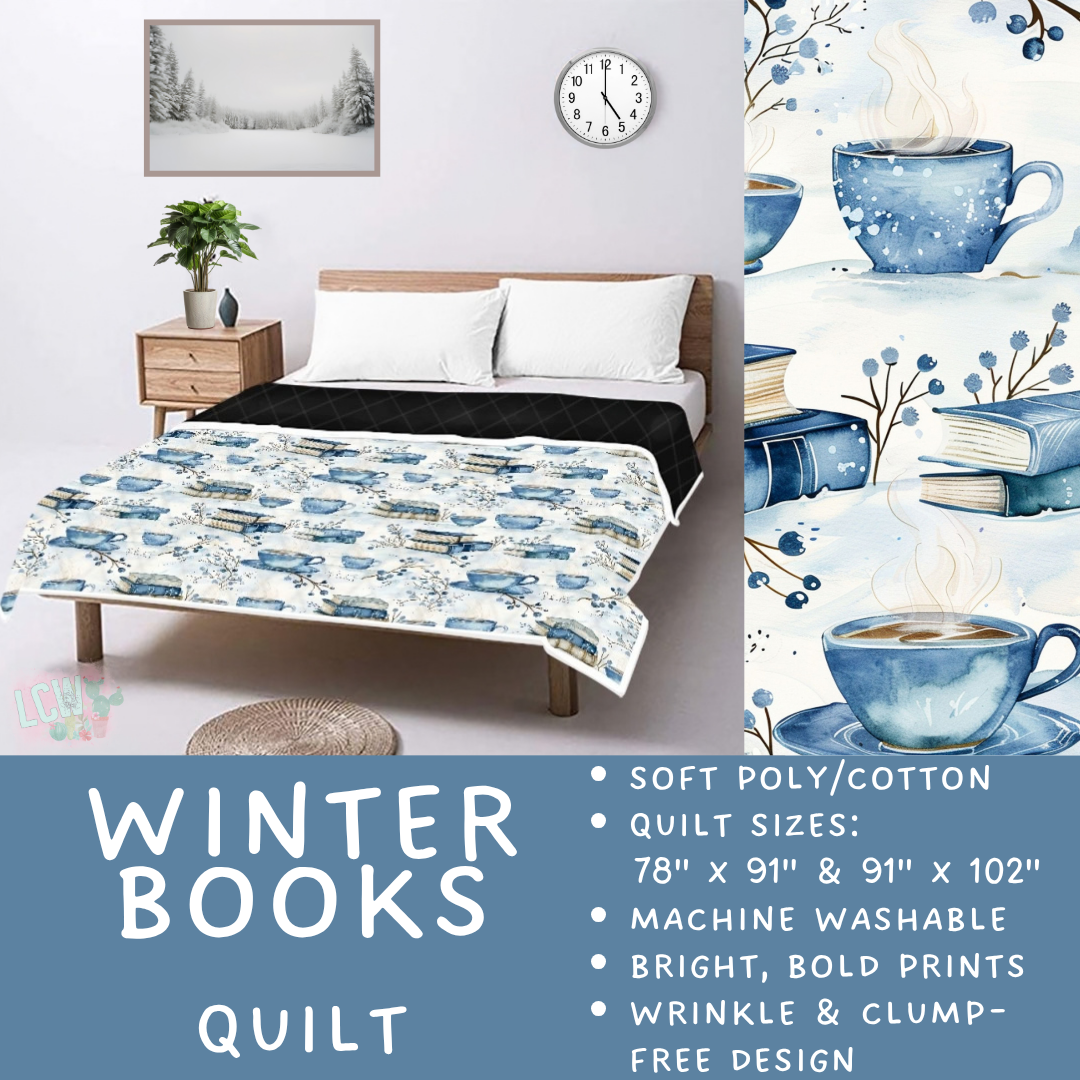 Batch #597 - Christmas Quilts - Closes 10/12 - ETA early Dec - Winter Books Quilt