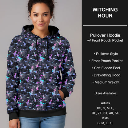 B297 - Preorder Witching Hour Pullover Hoodie (Closes 6/28. ETA early Sept.)