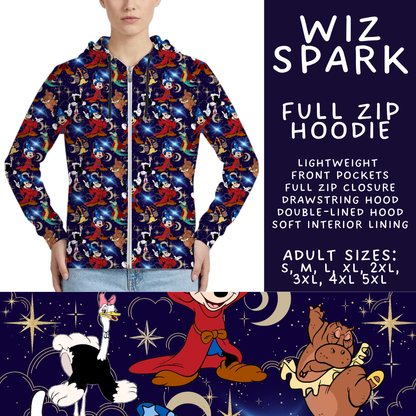 Batch #528 - Magical Faves 20 - Closes 5/11 - ETA mid July - Wiz Spark Full Zip Hoodie