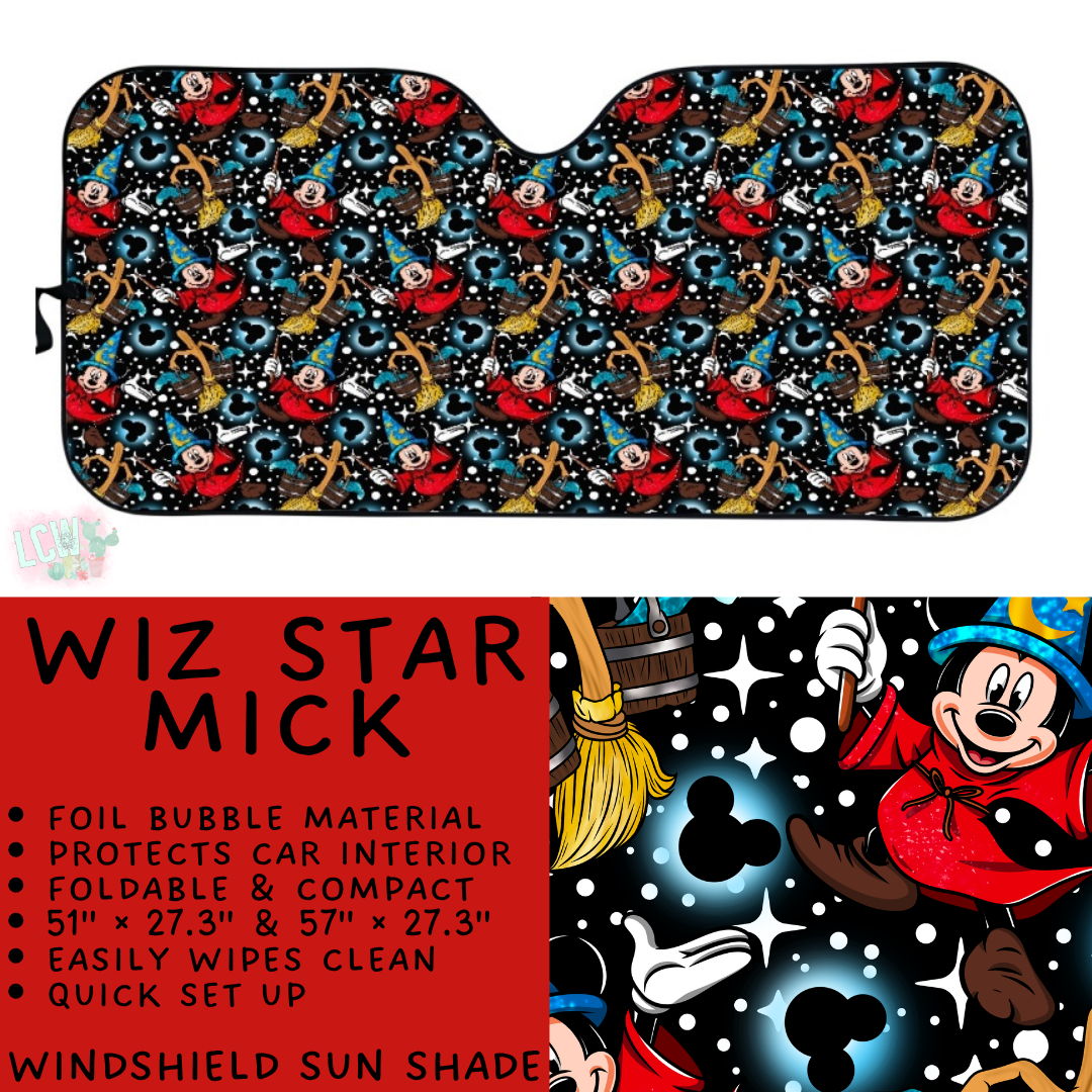 Batch #554 - Car Accessories 3 - Closes 7/10 - ETA early/mid Sept - Wiz Star Mick Windshield Sun Shade