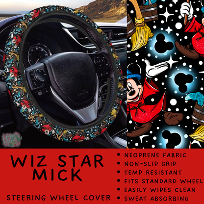 Batch #554 - Car Accessories 3 - Closes 7/10 - ETA early/mid Sept - Wiz Star Mick Steering Wheel Cover