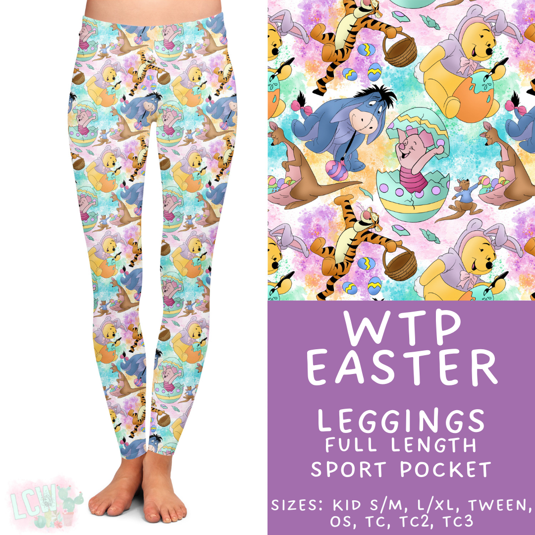 Batch #477 - Magical Character Easter - Closes 1/12 ETA - Early March - WTP Easter Full Length Leggings