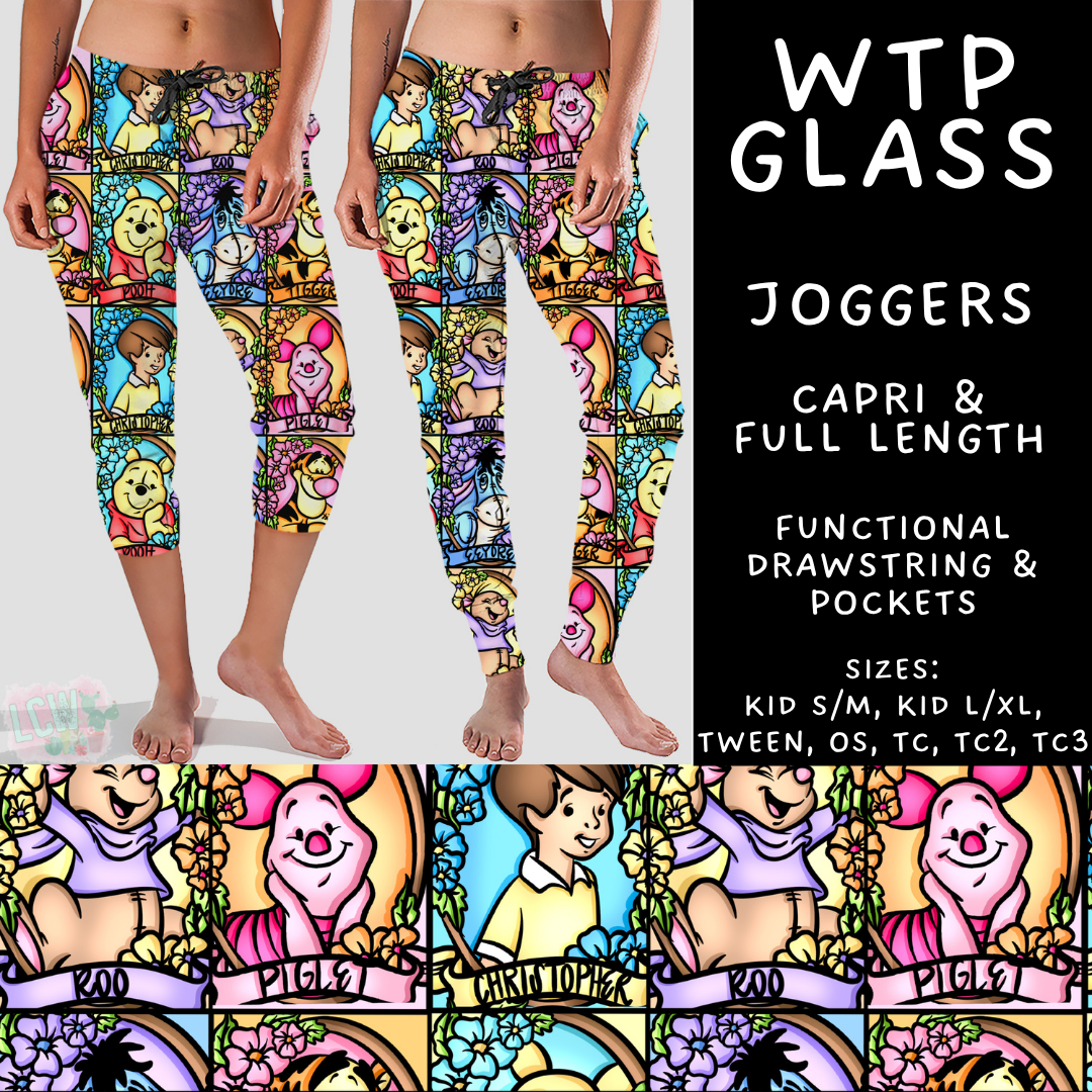 Batch #528 - Magical Faves 20 - Closes 5/11 - ETA mid July - WTP Glass Full and Capri Length Joggers
