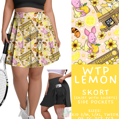 Batch #552 - Magical Faves 22 - Closes 7/6 - ETA early Sept - WTP Lemon Skort