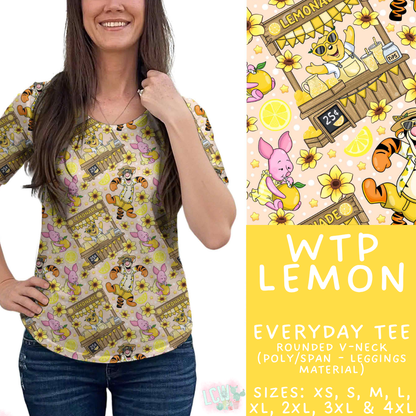 Batch #552 - Magical Faves 22 - Closes 7/6 - ETA early Sept - WTP Lemon Everyday Tank & Tee