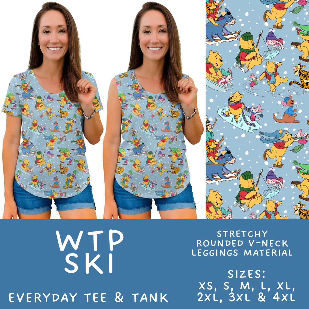 Batch #606 - Magical Character Winter - Closes 10/30 - ETA late Dec - WTP Ski Everyday Tank & Tee