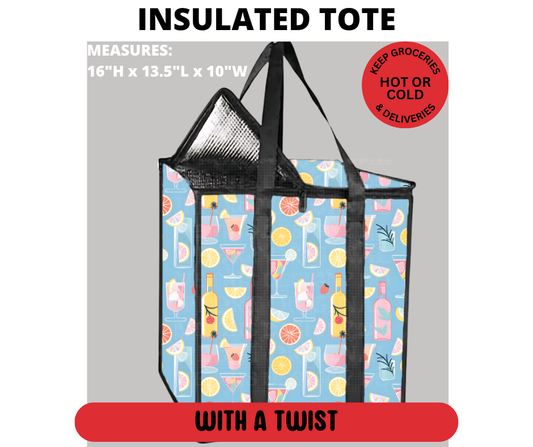 With A Twist Insulated Tote