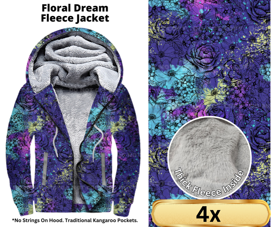 Floral Dream Fleece Jackets