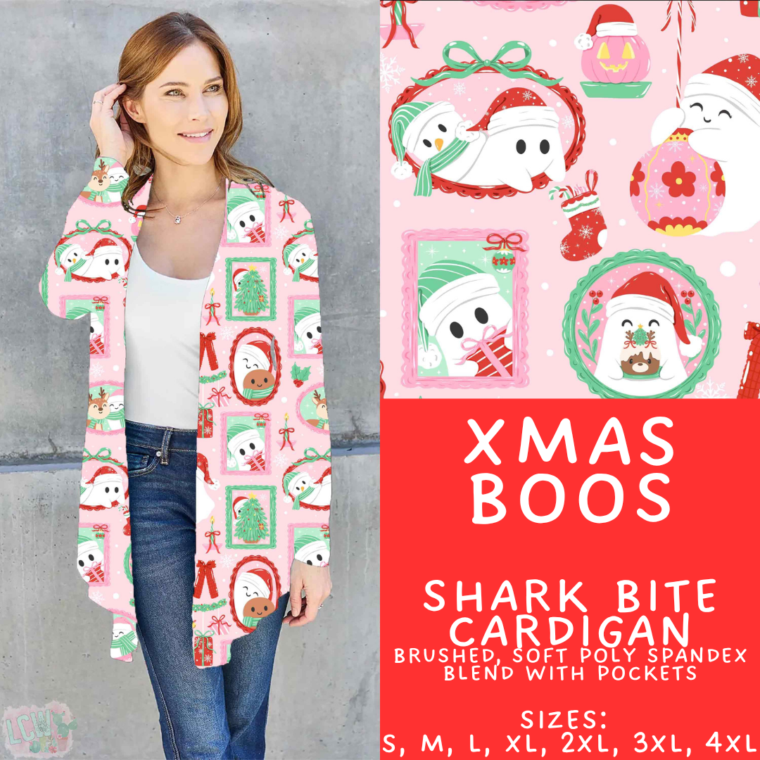 Batch #565 - Christmas in July 2 - Closes 8/5 - ETA early October - Xmas Boos Cardigan