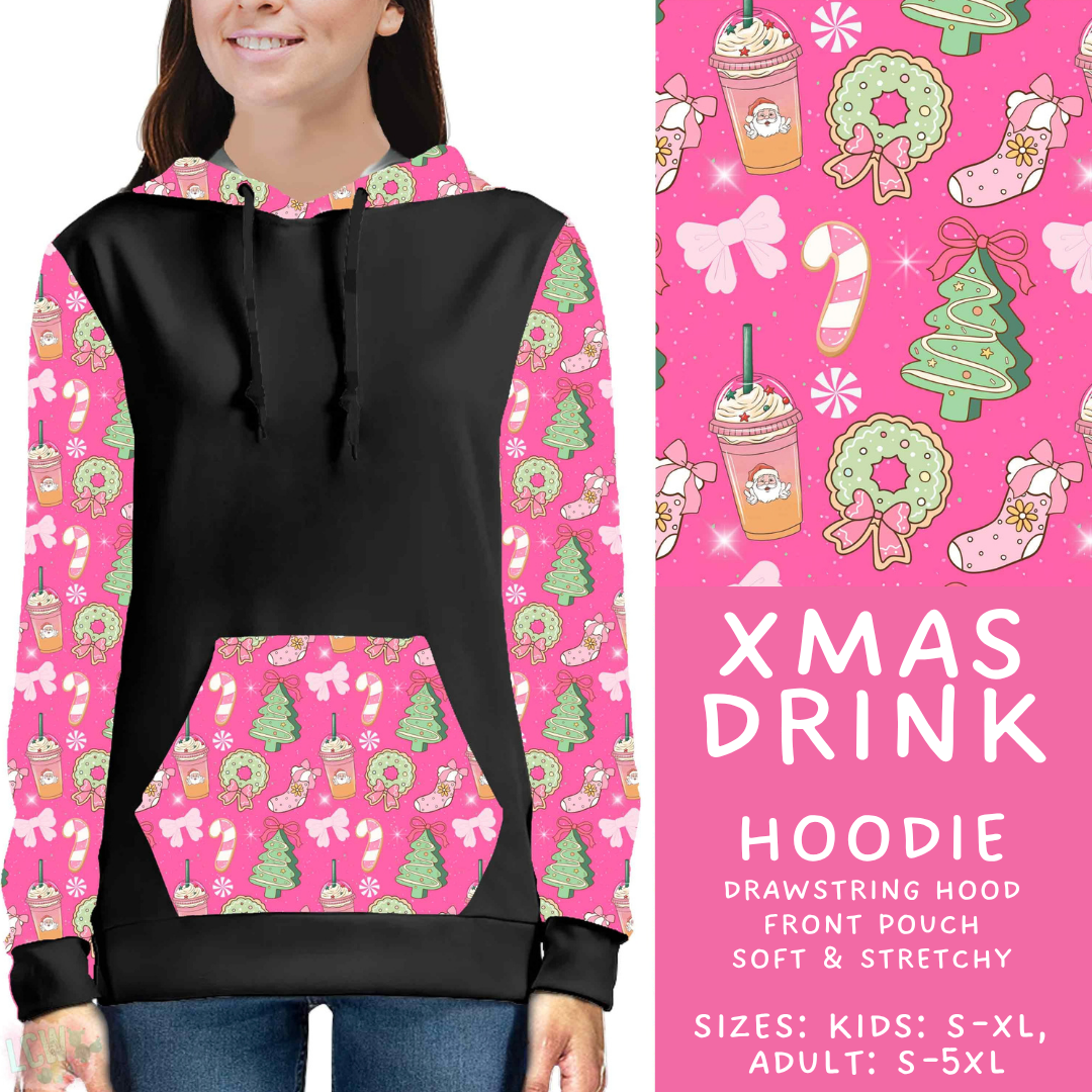 Batch #600 - Jingle all the Way 2 - Closes 10/19 - ETA early/mid Dec - Xmas Drink Hoodie