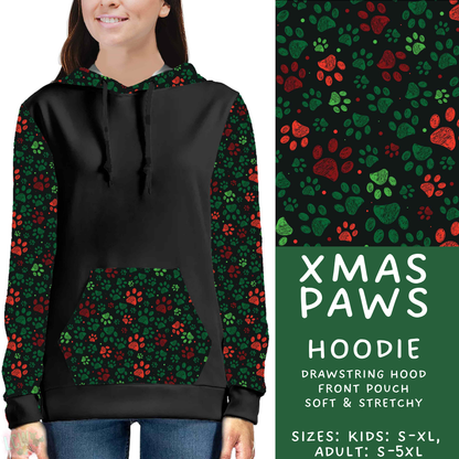 Batch #595 - Christmas Spirit 2 - Closes 10/7 - ETA early Dec - Xmas Paws Hoodie