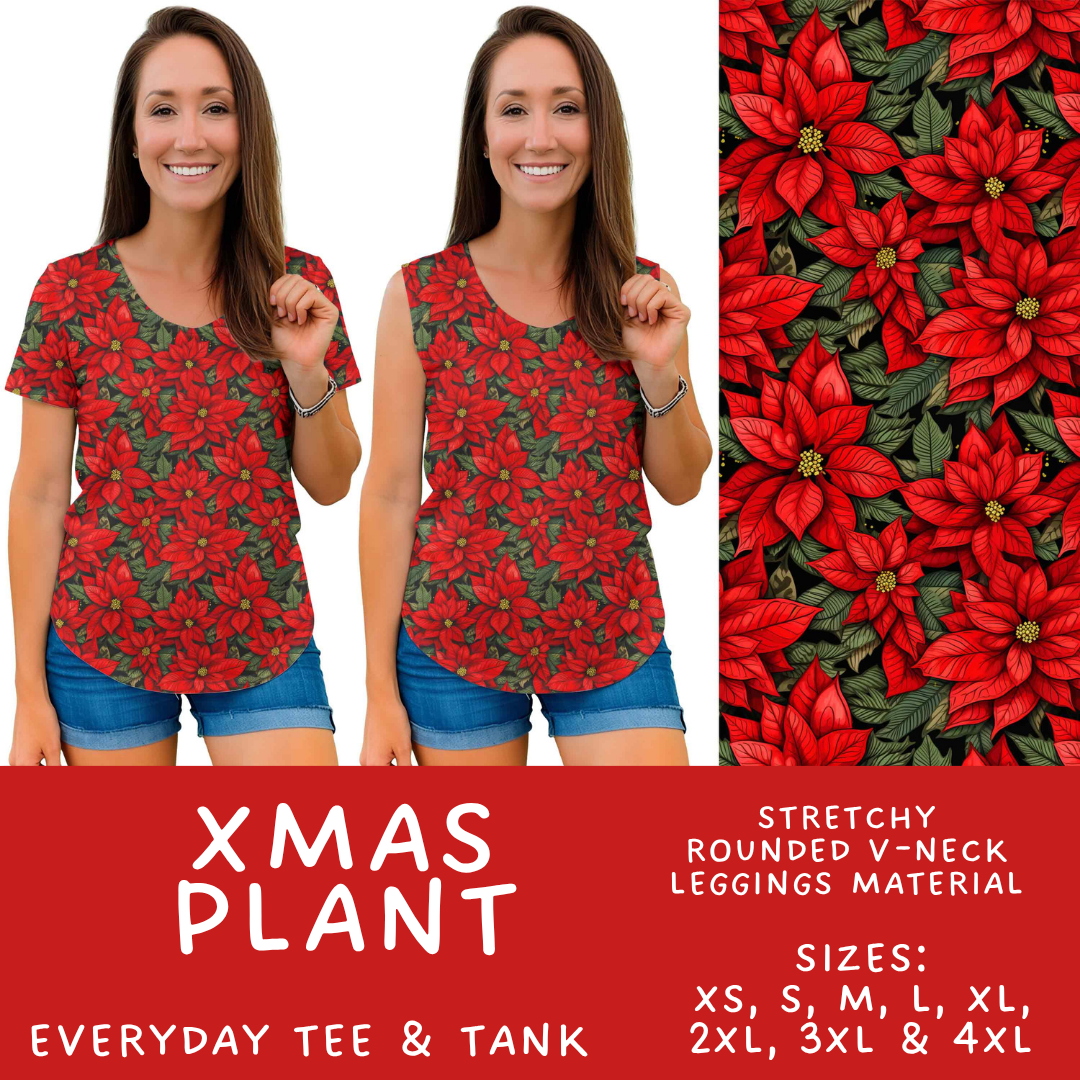 Batch #595 - Christmas Spirit 2 - Closes 10/7 - ETA early Dec - Xmas Plant Everyday Tank & Tee