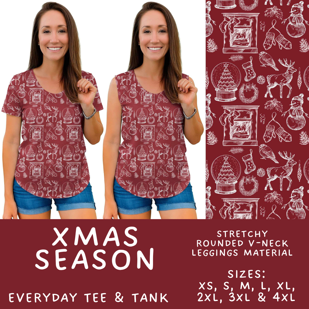 Batch #595 - Christmas Spirit 2 - Closes 10/7 - ETA early Dec - Xmas Season Everyday Tank & Tee