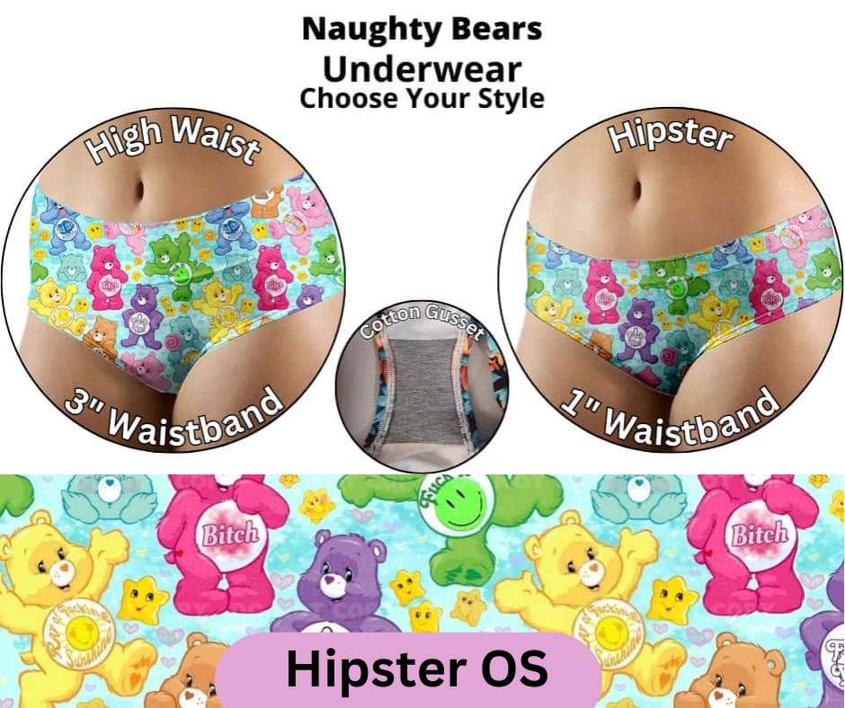 Naughty Bears Hipster Underwear