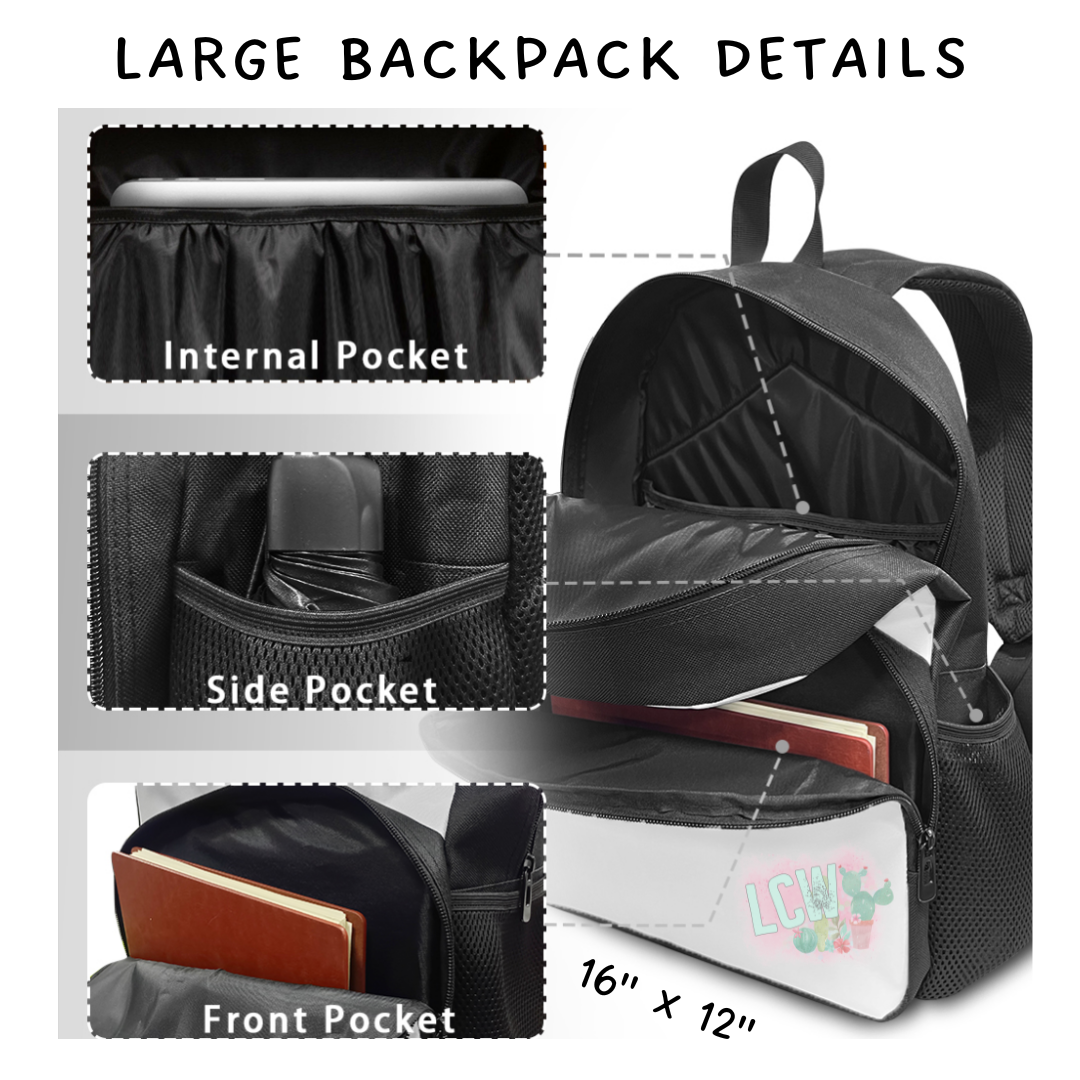 Batch #545 - Back to School 3 - Closes 6/19 - ETA early/mid August - Blue Crew Backpacks