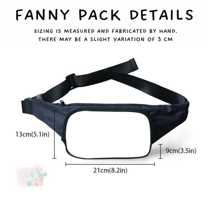 Batch #276 - Fanny Packs & Drawstring Backpacks - Closes 1/24 - ETA late March - Neon SW Galaxy Fanny Pack