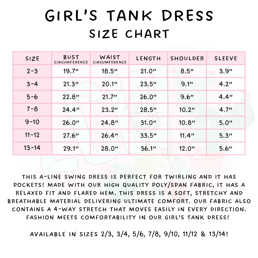 Batch #536 - Frames Collection - Closes 5/29 - ETA late July - Snow Frame Women's & Girl's Tank Dress