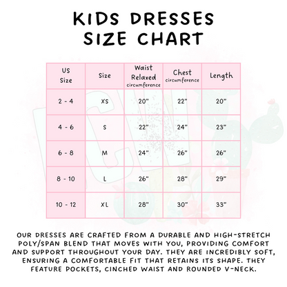 Ready To Ship - Blue Besties Kids Dresses - XS