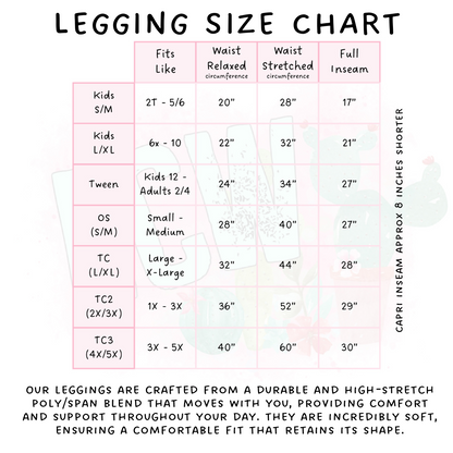 Batch #578 - July Request Run - Closes 8/31 - ETA late October - Fall Frog Full and Capri Length Leggings