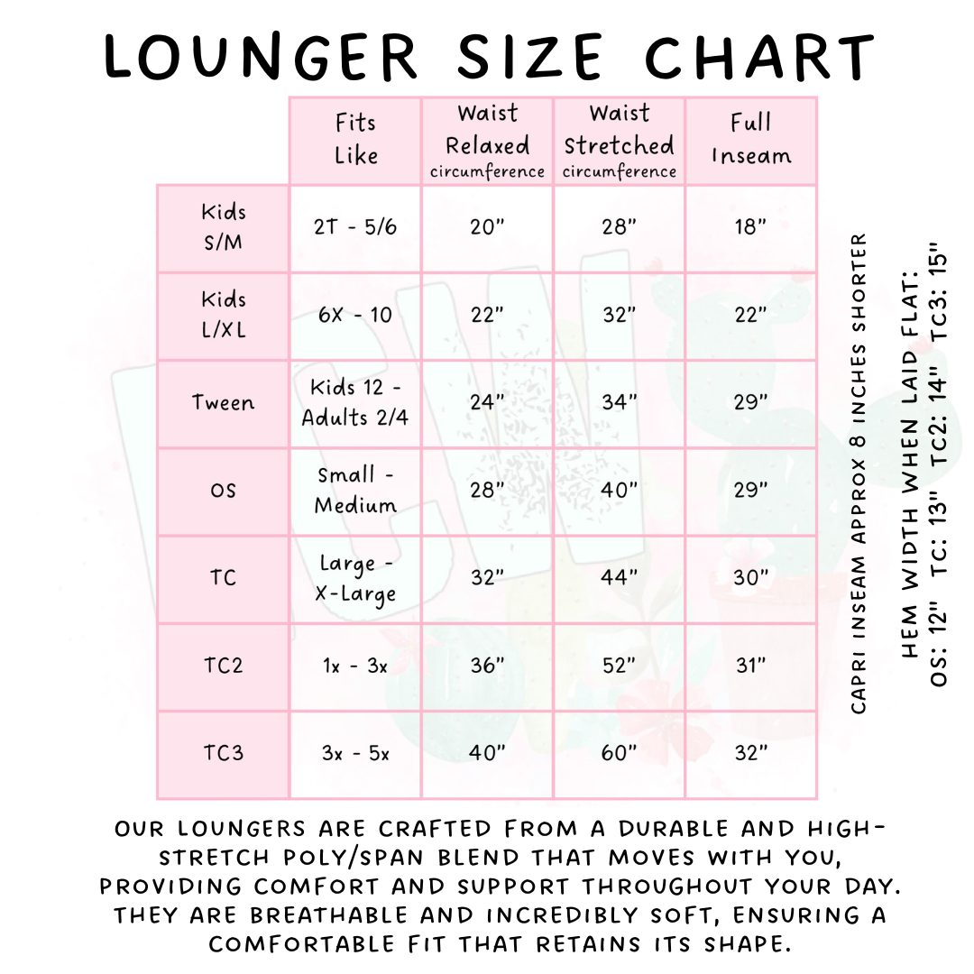 Batch #569 - Princess Halloween - Closes 8/14 - ETA early/mid Oct - Snow Hallo Capri and Full Length Loungers