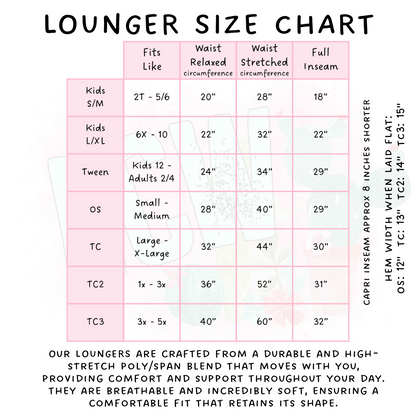Batch #569 - Princess Halloween - Closes 8/14 - ETA early/mid Oct - Rap Hallo Capri and Full Length Loungers