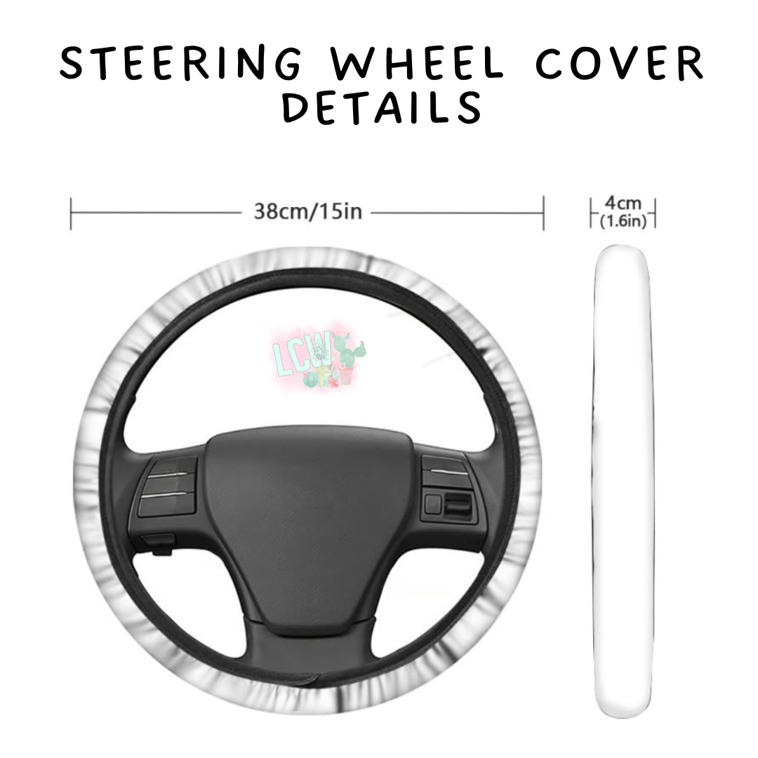 Batch #554 - Car Accessories 3 - Closes 7/10 - ETA early/mid Sept - Wiz Town Steering Wheel Cover
