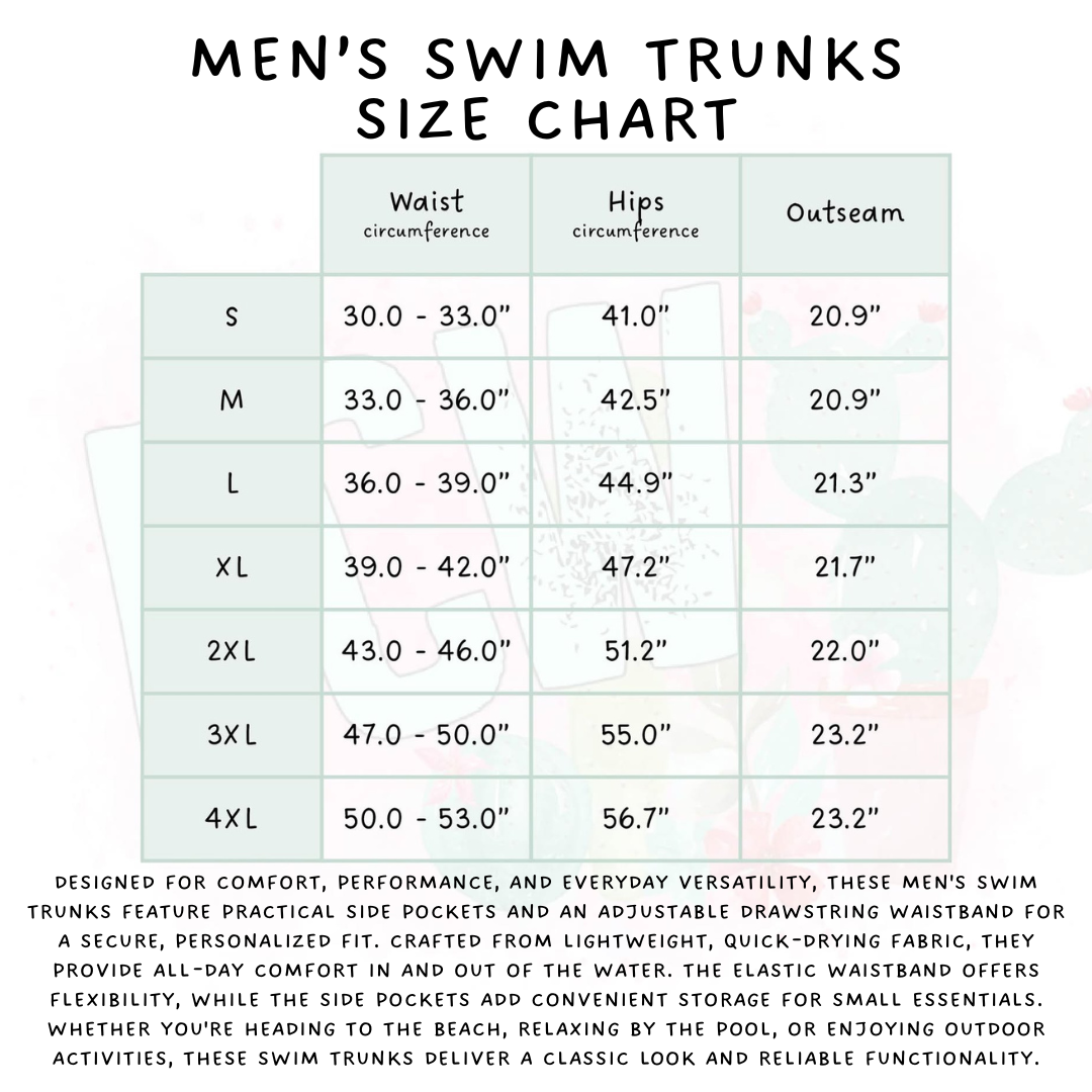 Batch #543 - Pool Party 2 - Closes 6/15 - ETA early/mid August - Hibs Stripe Boys' & Men's Swim Trunks