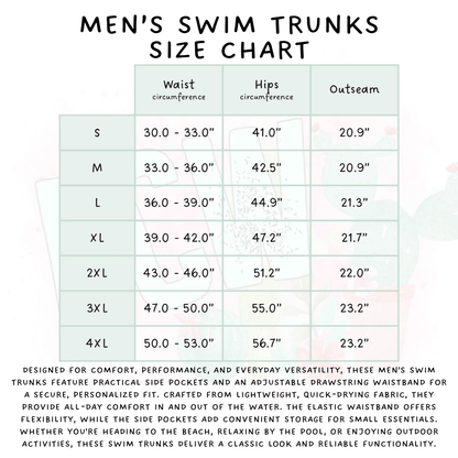 Batch #543 - Pool Party 2 - Closes 6/15 - ETA early/mid August - Fun Floral Boys' & Men's Swim Trunks