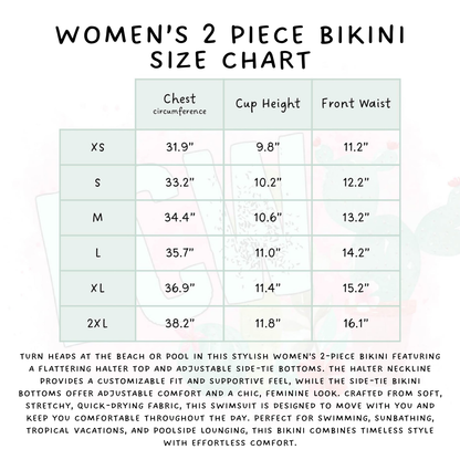 Batch #543 - Pool Party 2 - Closes 6/15 - ETA early/mid August - Color Check Women's 2 Piece Bikini