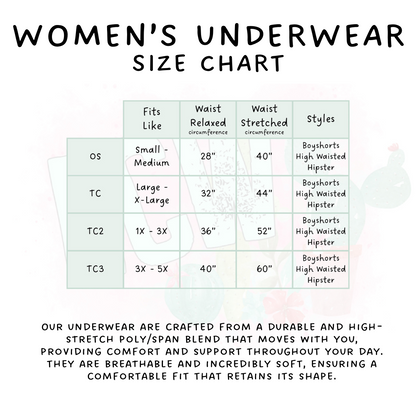 Ready To Ship - CB Snow Women's Underwear - Hipster TC3