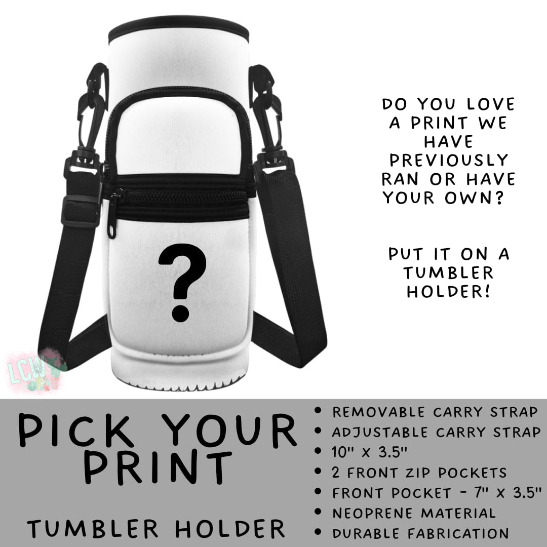 Batch #581 - PYP Football - Closes 9/4 - ETA Early Nov - Pick Your Print Tumbler Holder
