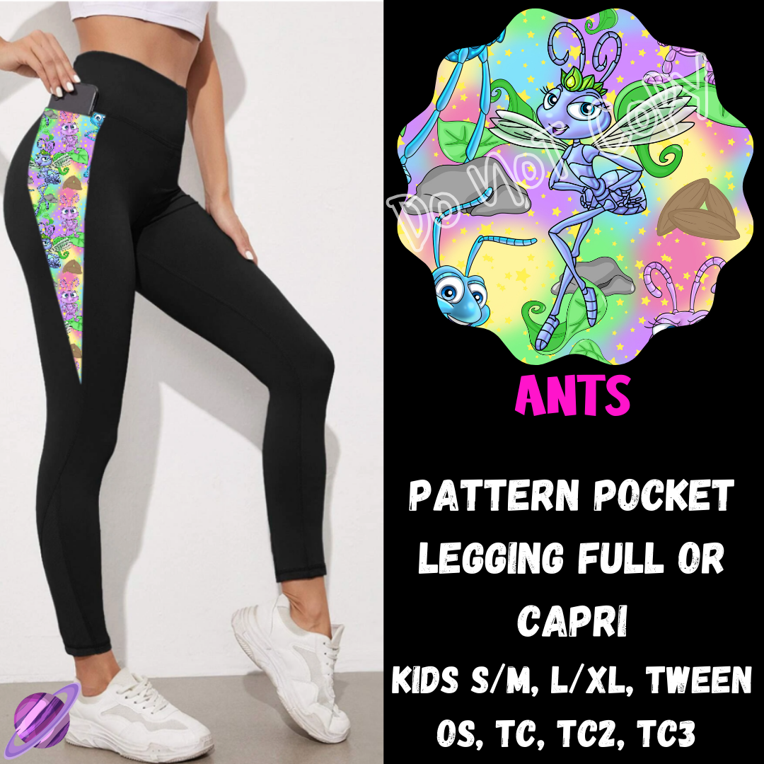 ANTS LEGGING/CAPRI-ZIP UP HOODIE OUTFIT RUN PREORDER CLOSES 1/26